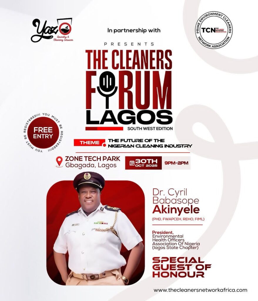 EHOAN Lagos State President attends The Cleaners Forum Lagos img 20251029 wa0059